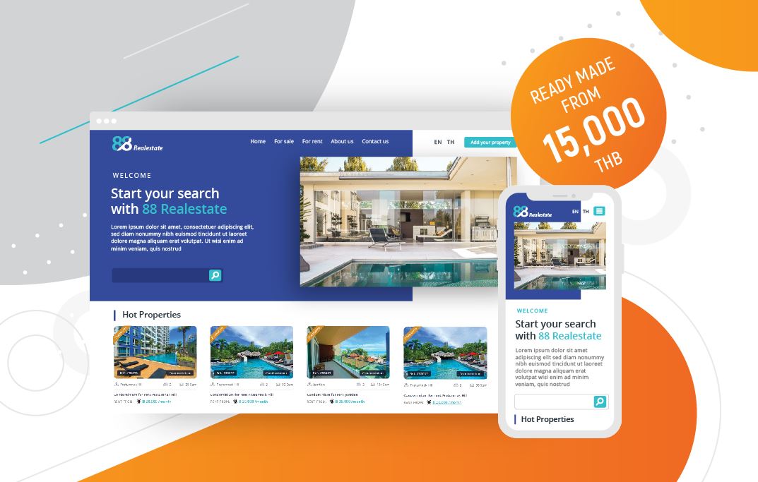 Real estate website