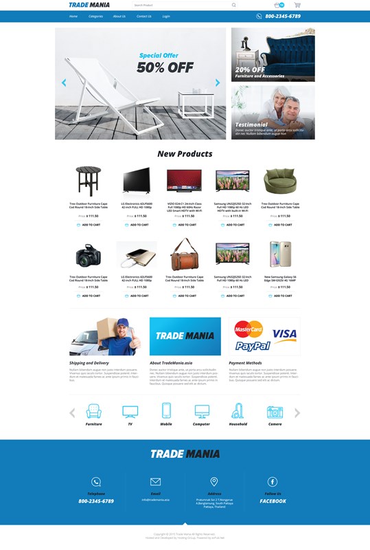 Web Design-Portfolio - TradeMania