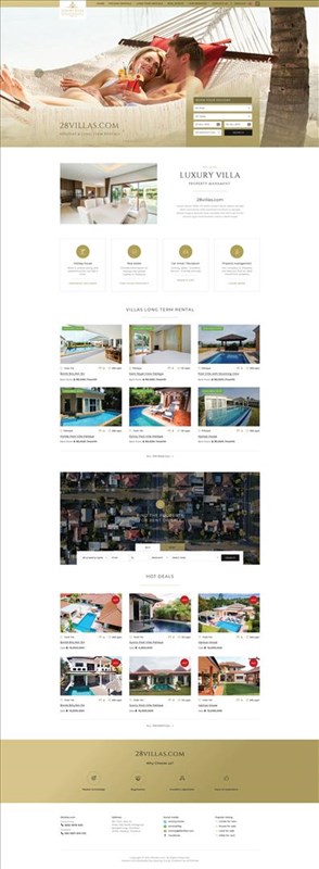 Web Design-Portfolio - 28 Villas
